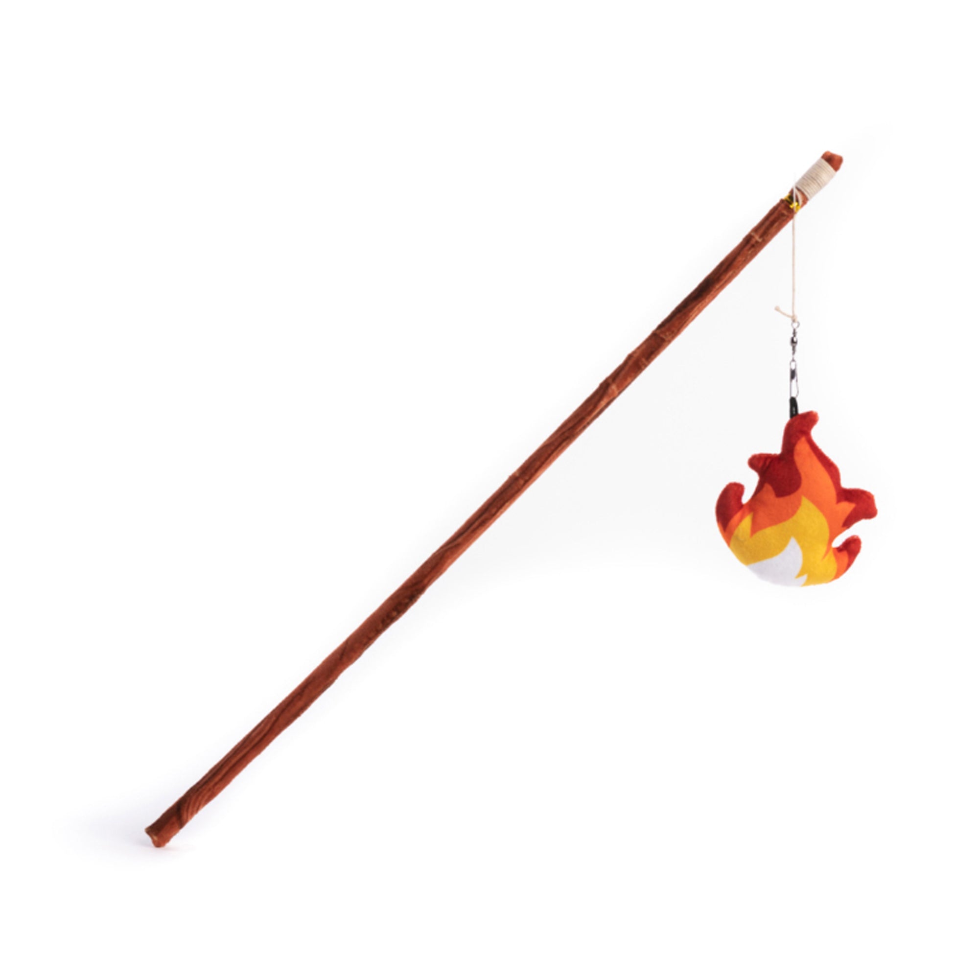 FabCat Cat Nip Teaser Wand Happy Camper