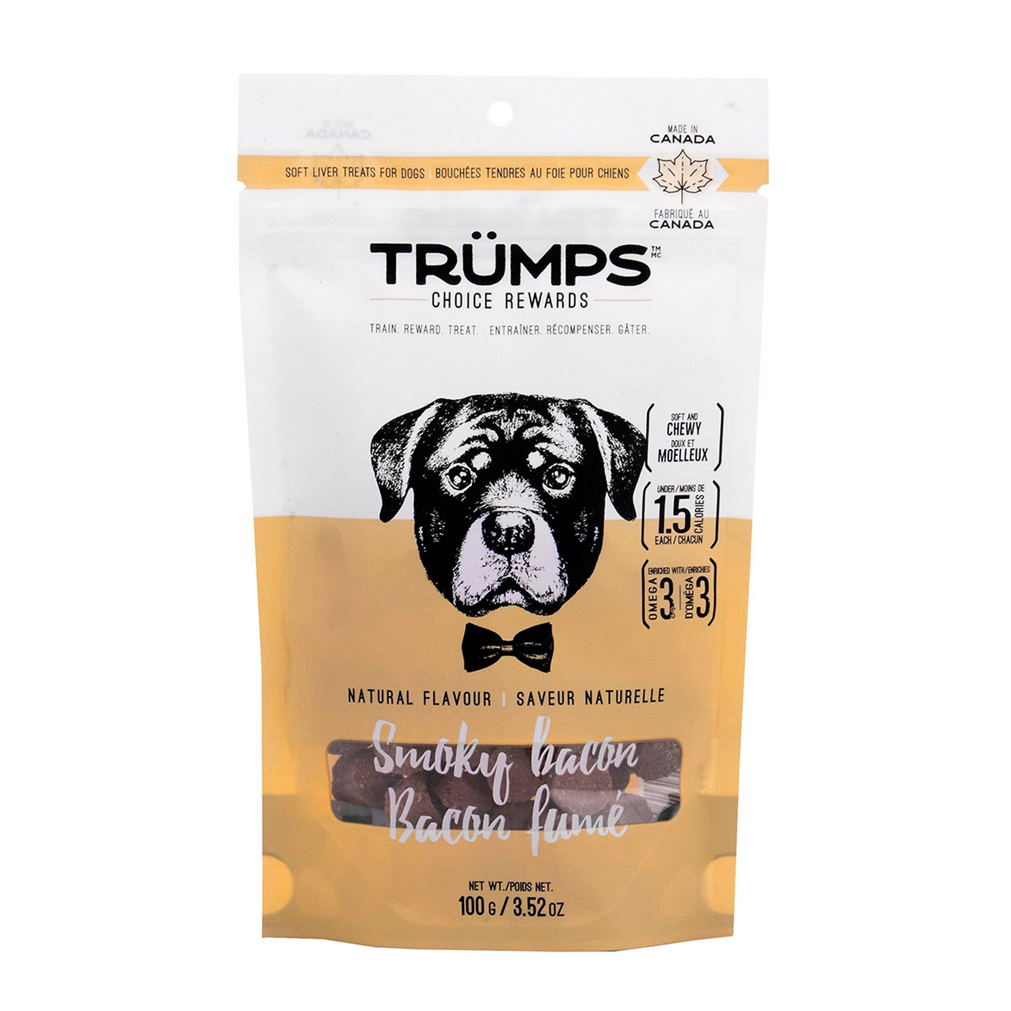 Trump's Choice Rewards Dog Treats Smoky Bacon