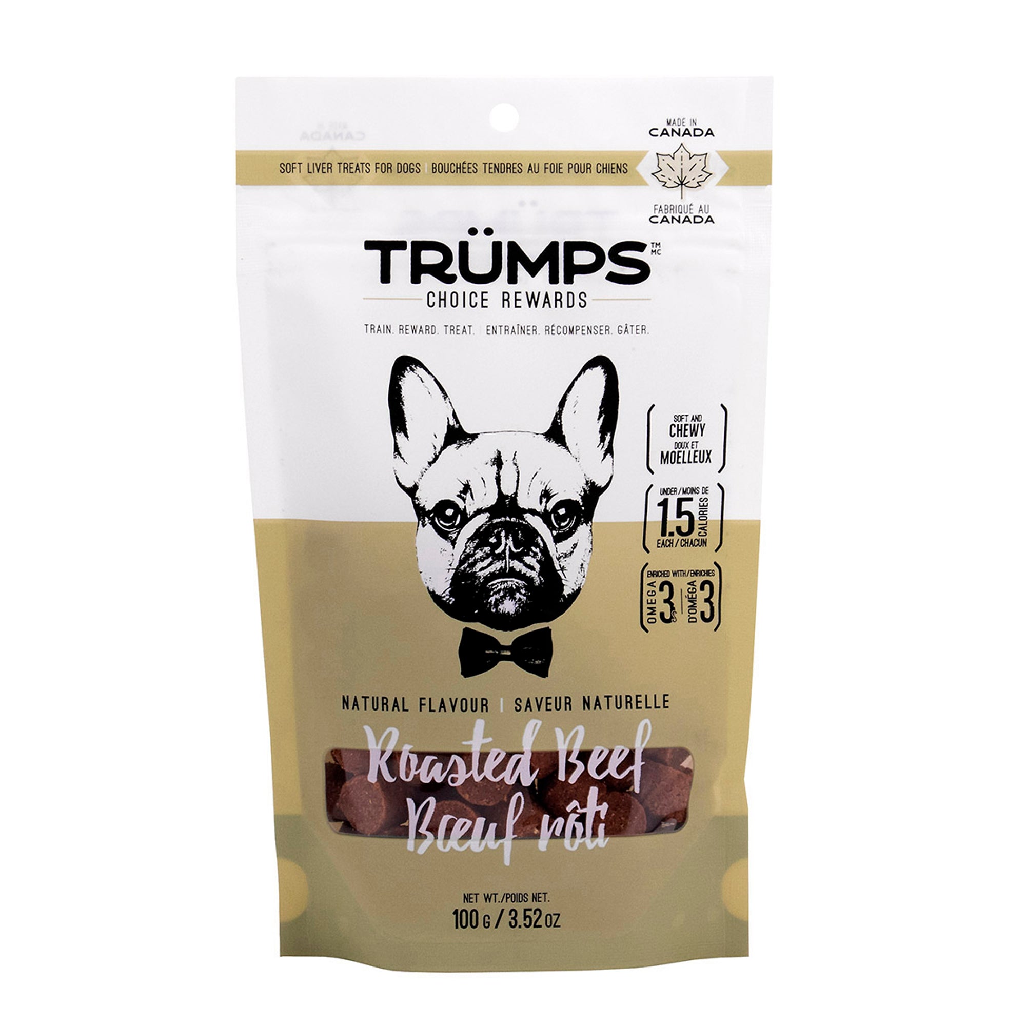 Trump's Choice Rewards Dog Treats Roasted Beef - %Single%