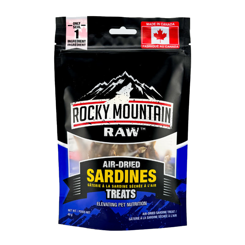 Rocky Mountain Raw Air-Dried Sardines Treats For Cats & Dogs