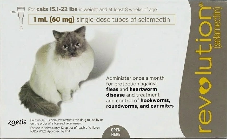 Revolution (selamectin) Topical Solution For Cats