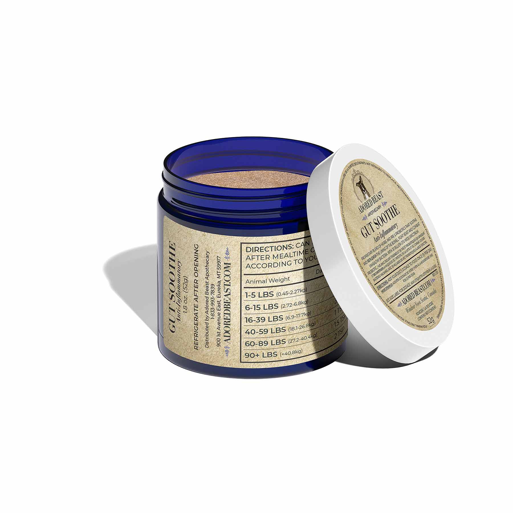 Adored Beast Gut Soothe pour Chiens