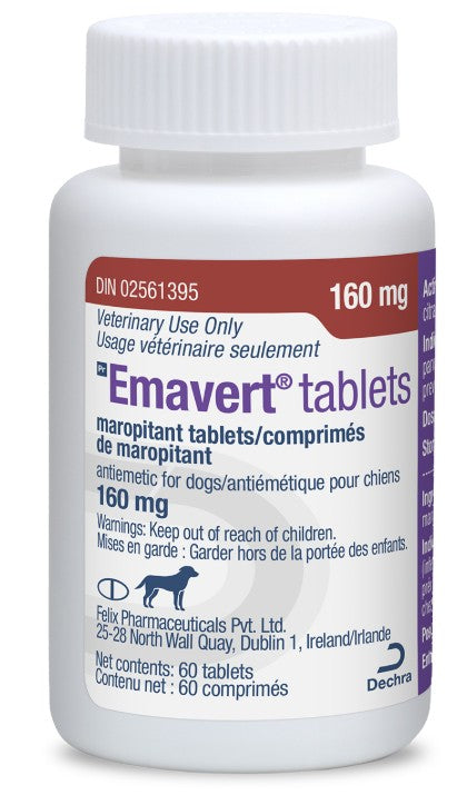 Emavert (maropitant) Comprimé