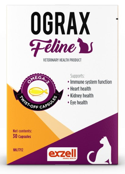 Ograx Feline Twist-off Capsules for Cats