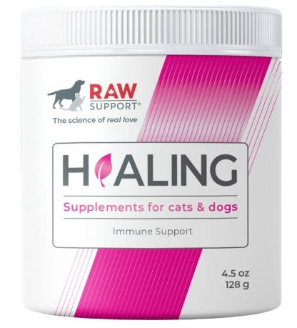 Raw Support Healing Supplement For Cats & Dogs