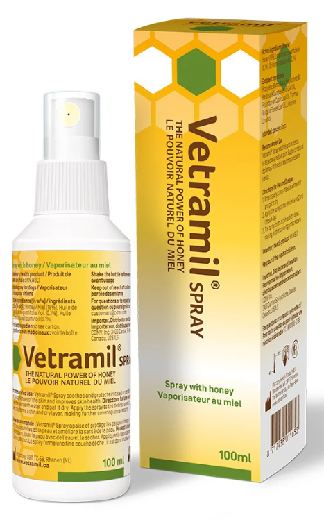 Vetramil Spray with Honey for Dogs