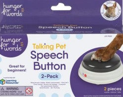 Brightkins Hunger for Words Talking Pet Speech Button