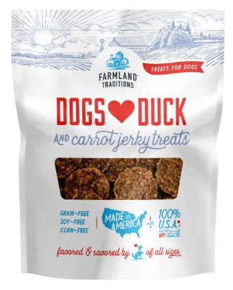 Farmland Traditions Dogs Love Duck & Carrot Treats