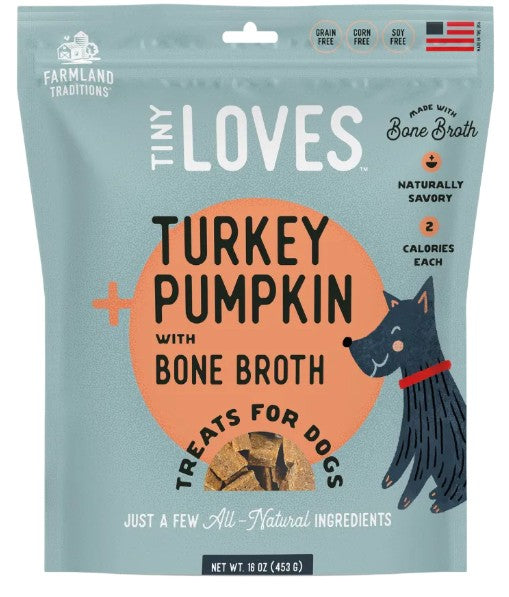 Farmland Traditions Tiny Loves Turkey & Pumpkin with Bone Broth