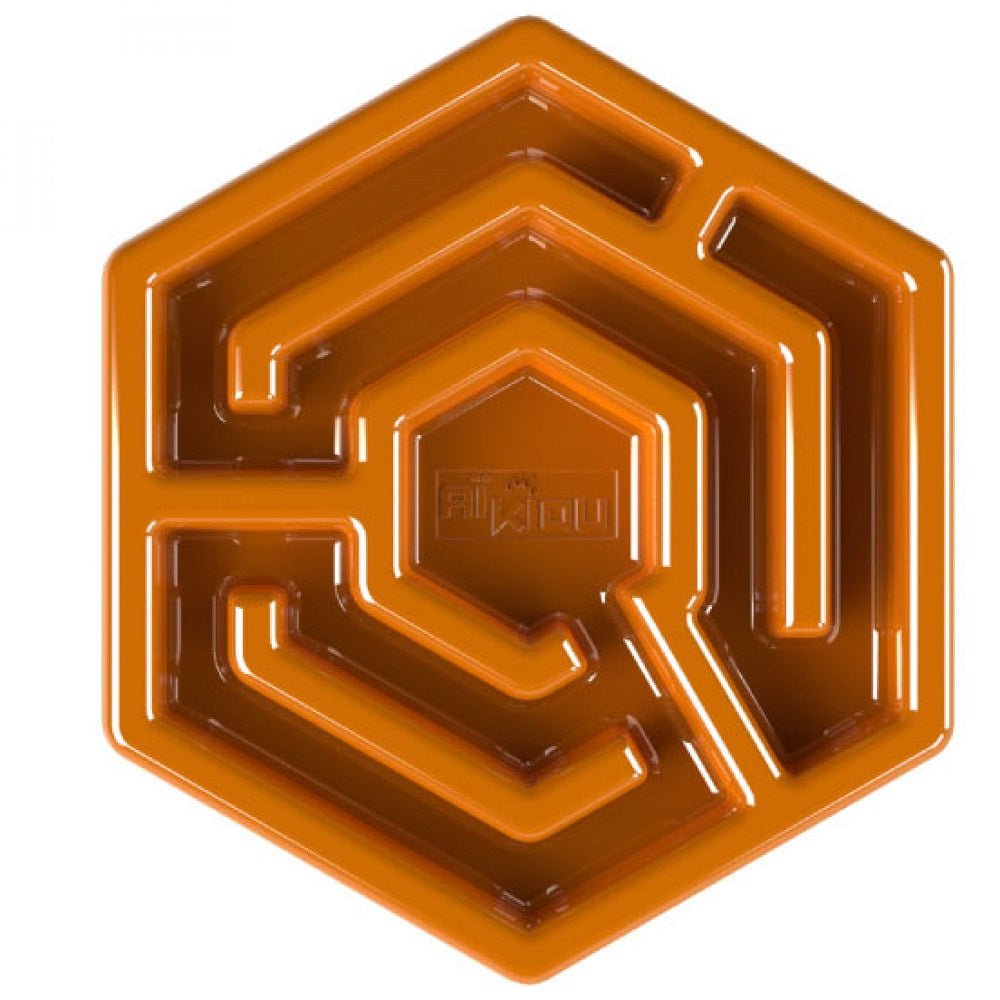 Aikiou Hexa Slow Feeder Dog Bowl For Dogs - Pets Drug Mart