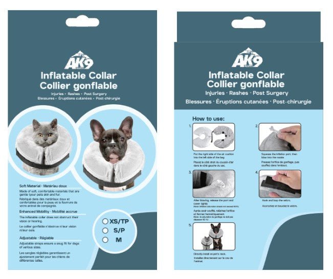 AK-9 Inflatable Collar - Pets Drug Mart