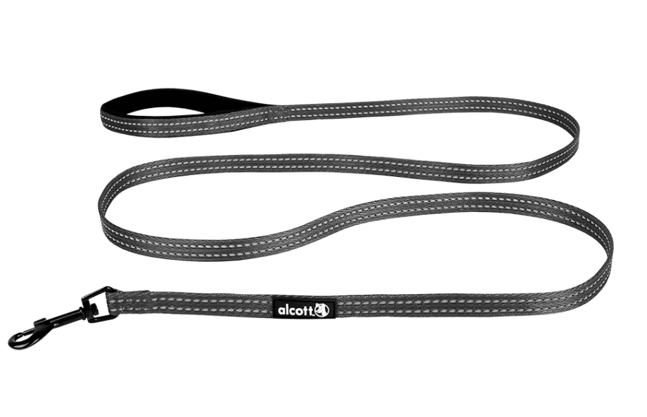 Alcott Adventure Reflective Leash Grey - Pets Drug Mart
