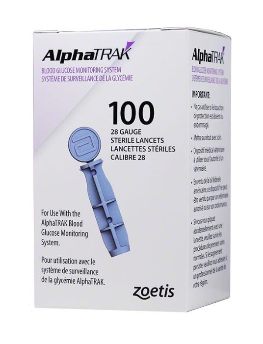 AlphaTRAK II Sterile Lancets 100 Pack - Pets Drug Mart