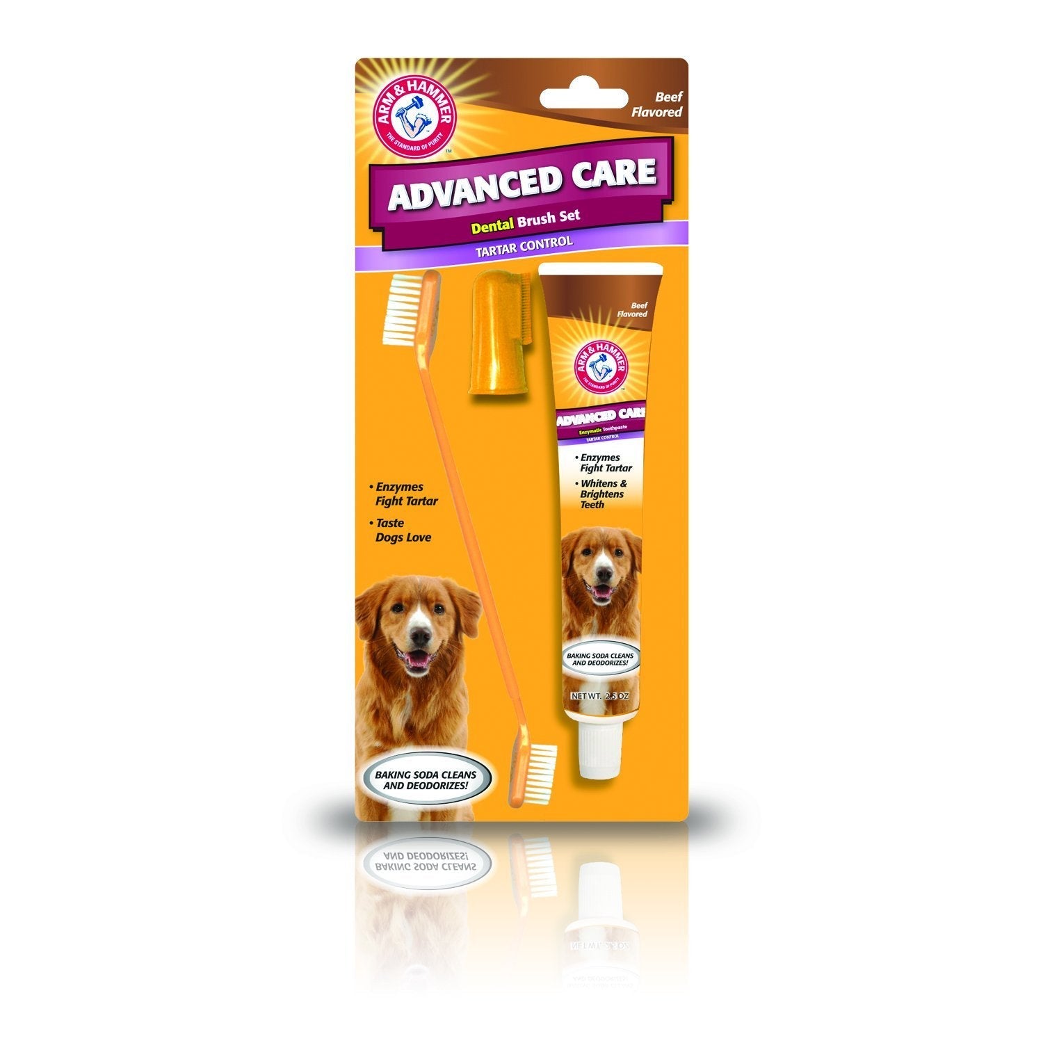 Arm & Hammer Advanced Care Tartar Control Dental Brush Set - Pets Drug Mart