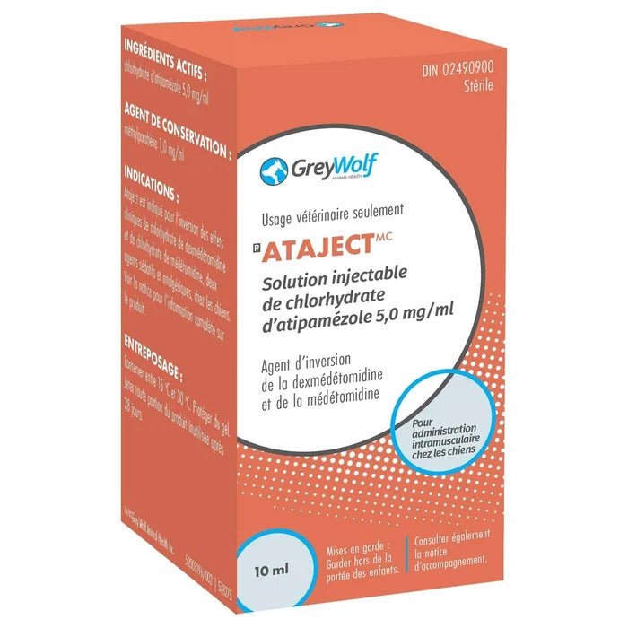 Ataject (atipamezole) 5 mg/mL Injectable - Pets Drug Mart