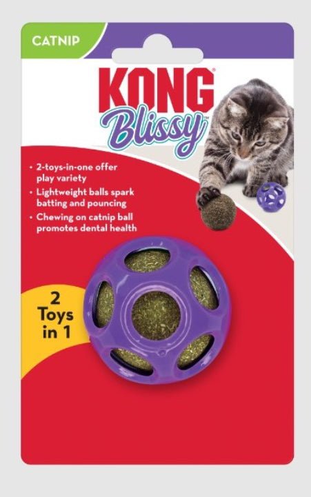Blissy Moon Ball With Catnip Cat Toy - Pets Drug Mart
