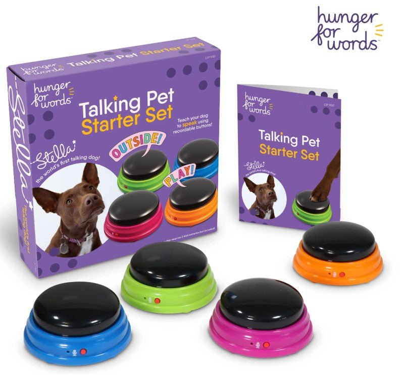 Brightkins Hunger For Words Talking Pet Starter Set - Pets Drug Mart