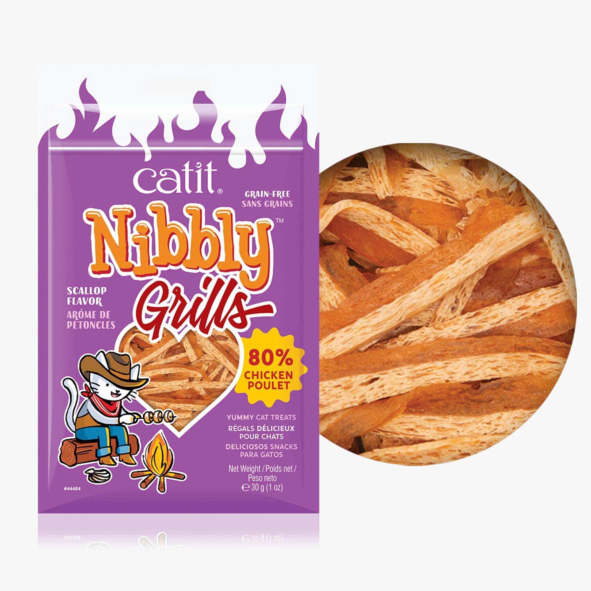 Catit Nibbly Grills For Cats Chicken & Scallop - Pets Drug Mart