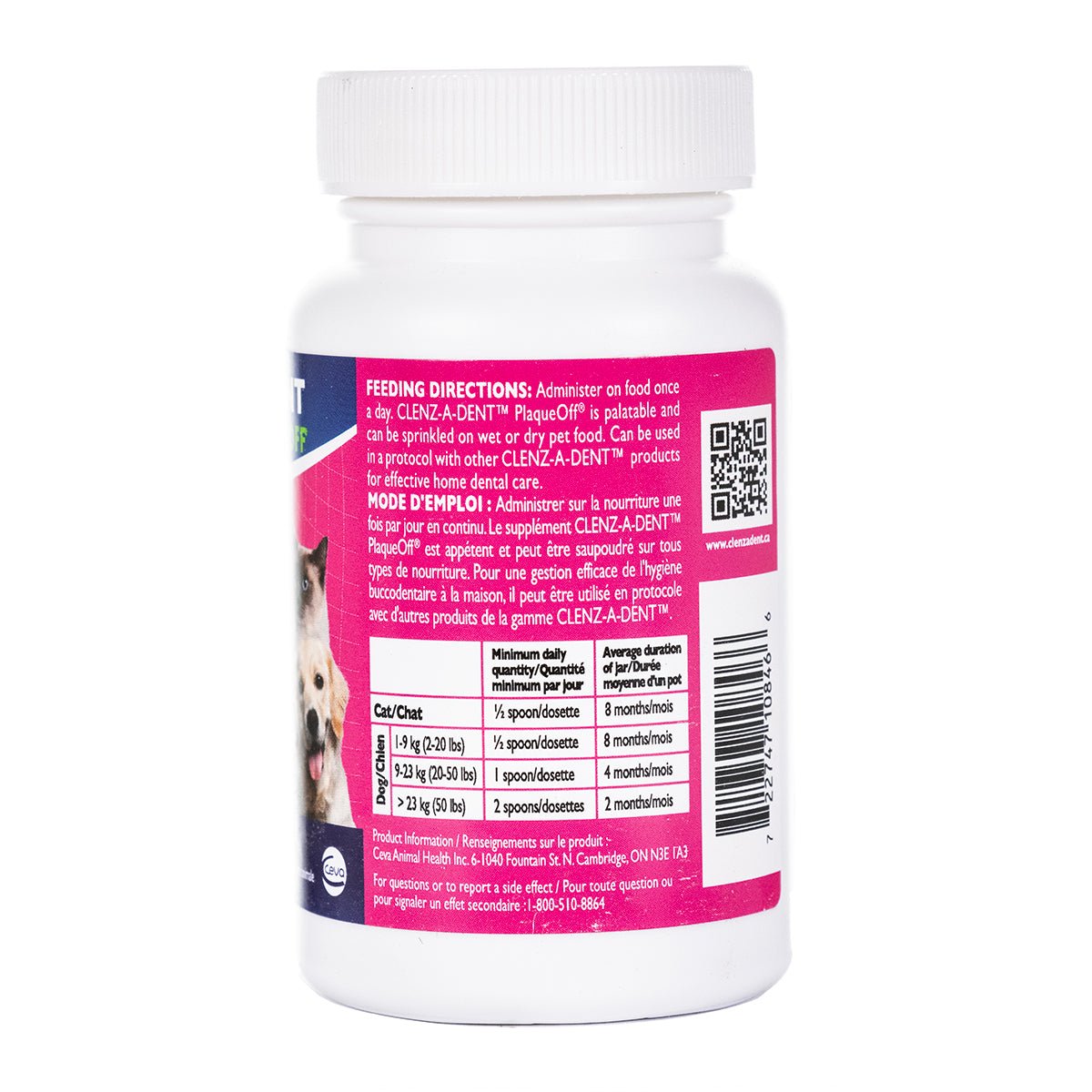 CLENZ - A - DENT ProDen PlaqueOff Dental Powder - Pets Drug Mart