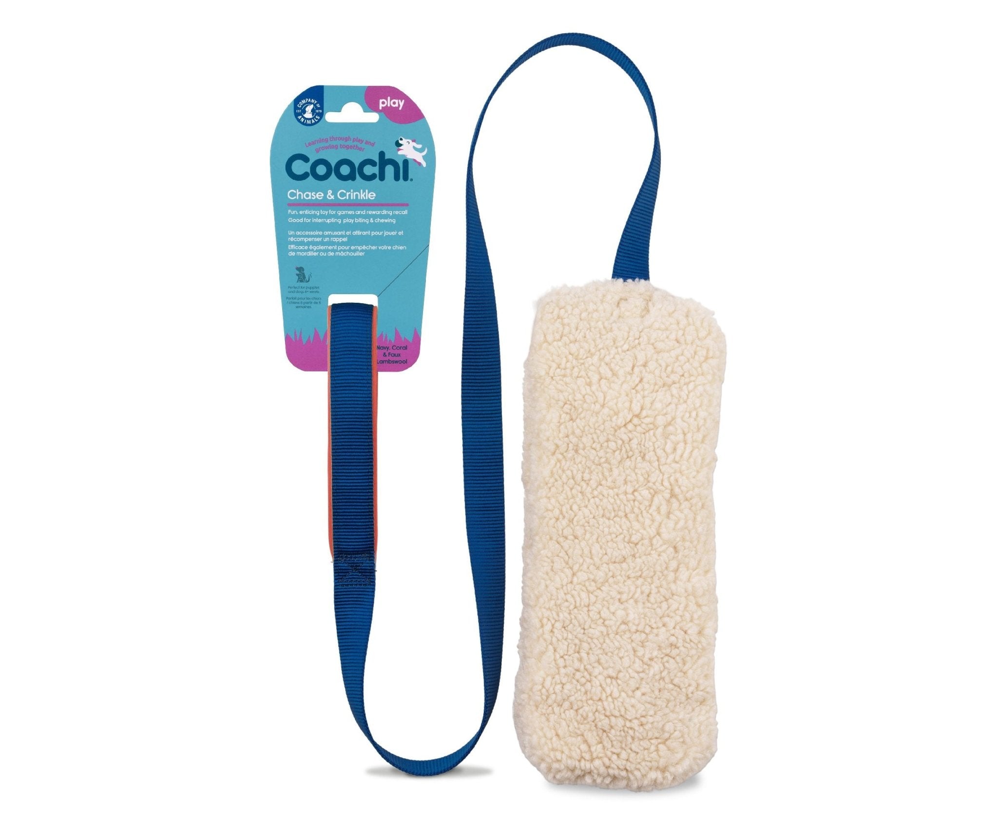 Coachi Chase & Crinkle Toy - Pets Drug Mart