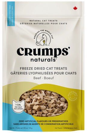 Crumps' Naturals Freeze Dried Beef Treats for Cats - Pets Drug Mart