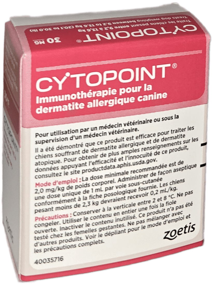 Cytopoint (lokivetmab) 30 mg/mL Injectable - Pets Drug Mart