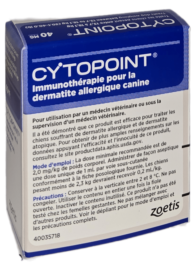 Cytopoint (lokivetmab) 40 mg/mL Injectable - Pets Drug Mart
