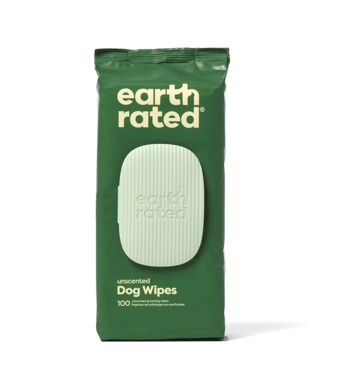 Earth Rated Textured Pet Grooming Wipes 100 Count - Pets Drug Mart