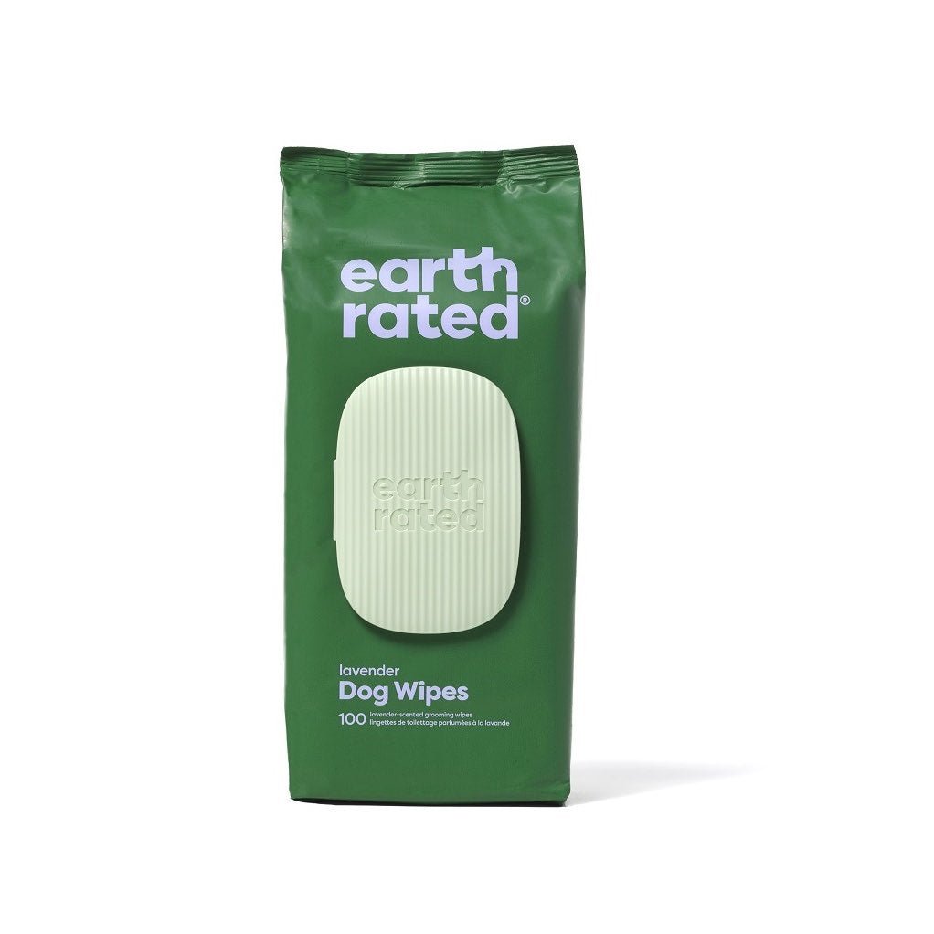 Earth Rated Textured Pet Grooming Wipes 100 Count - Pets Drug Mart