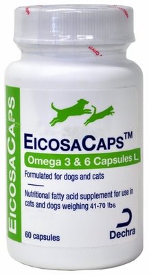 ElcosaCaps Omega 3 & 6 Capsules For Dogs and Cats 60 Count - Pets Drug Mart