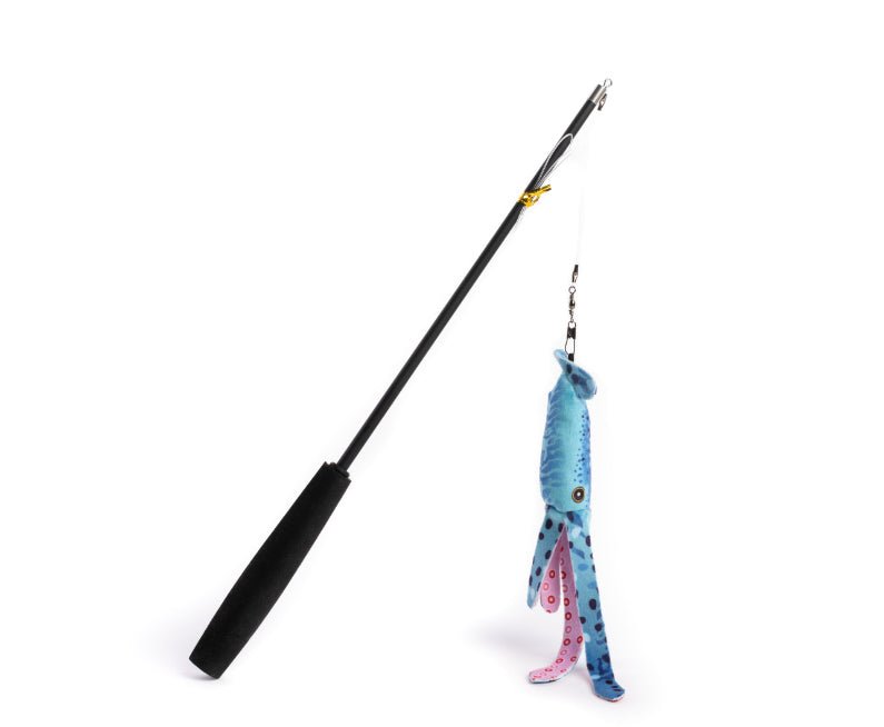 FabCat Cat Nip Teaser Wand Deep Sea - Pets Drug Mart