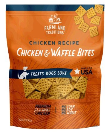 Farmland Traditions Simple Snacks Chicken & Waffle Bites - Pets Drug Mart