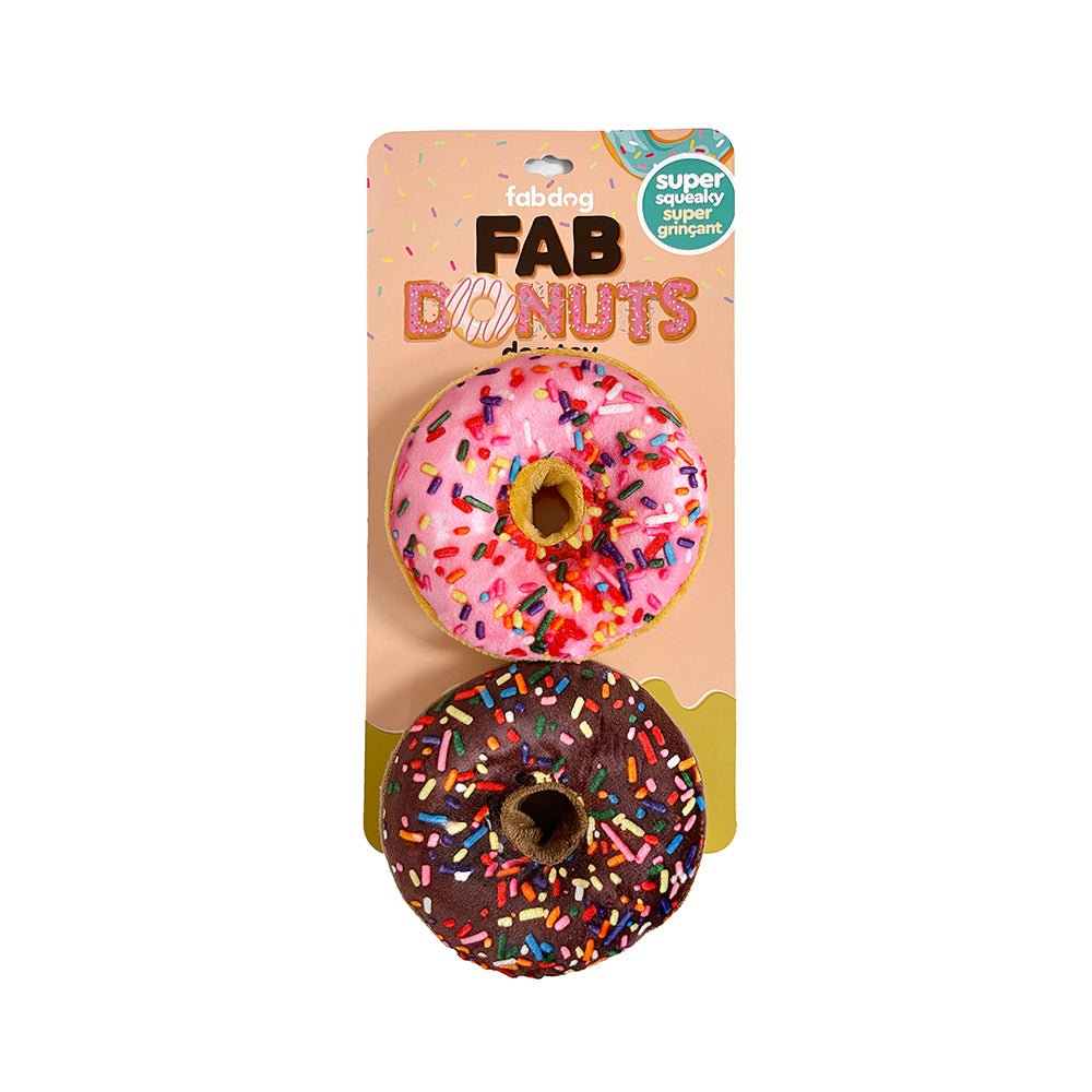 Foodies Donuts Squeak Toy 2 Pack - Pets Drug Mart
