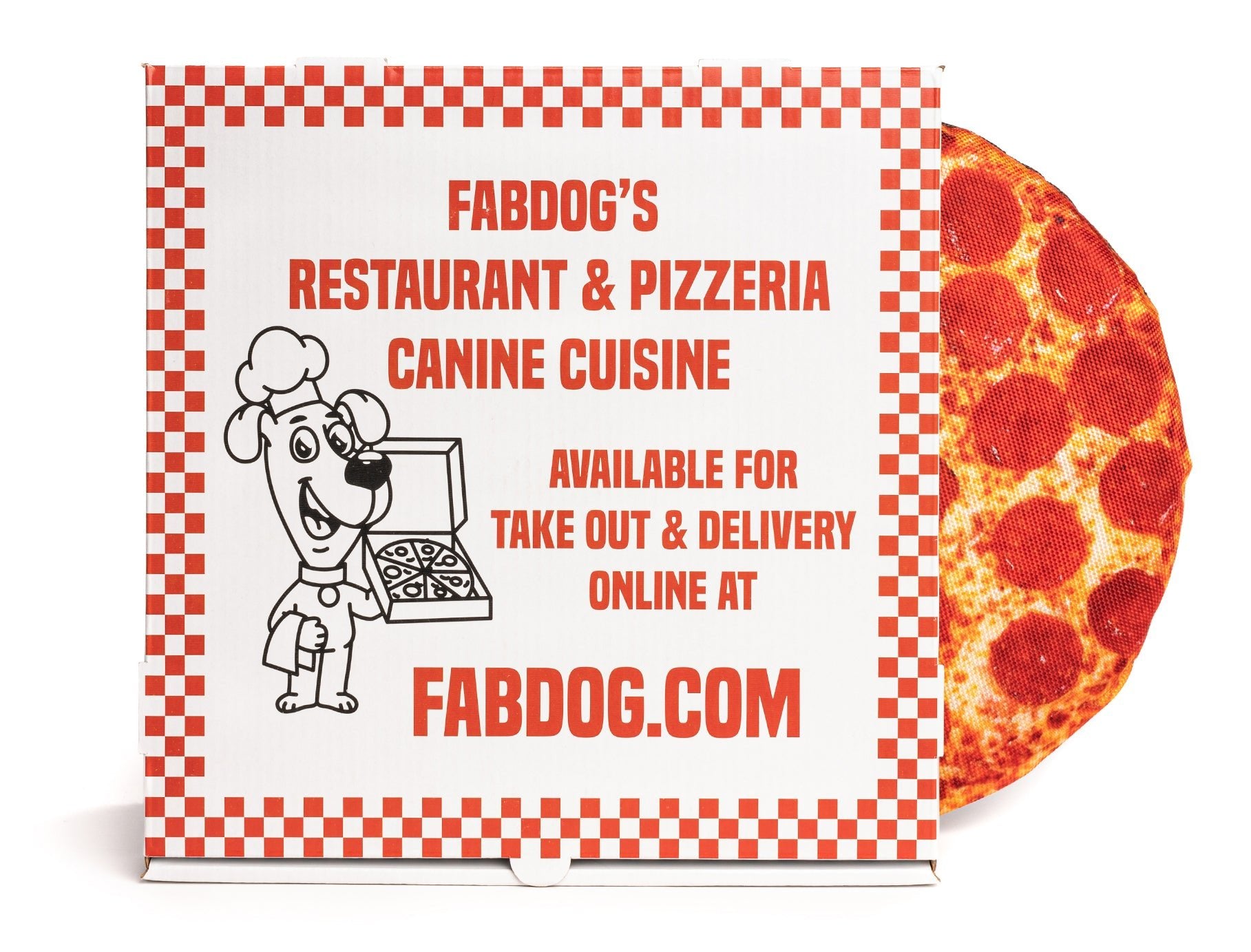 Foodies Plush Dog Toy Pizza - Pets Drug Mart