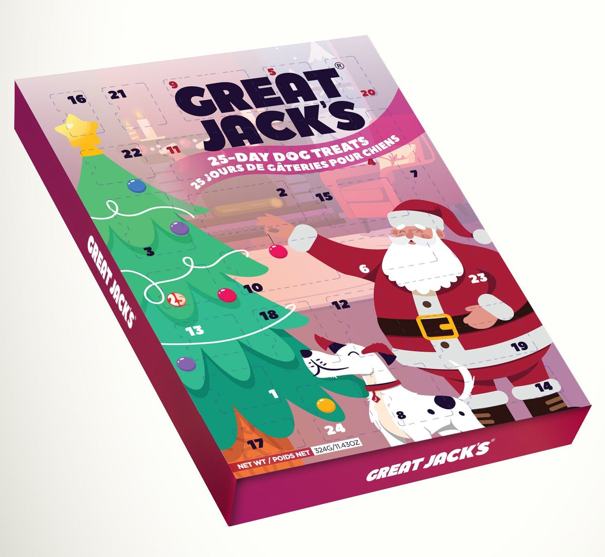 Great Jack's 25-Day Dog Treats Advent Calendar - Pets Drug Mart