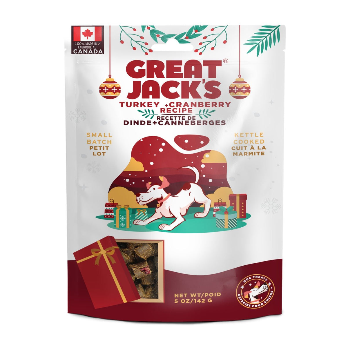 Great Jack's Kettle Cooked Turkey & Cranberry Holiday Recipe - Pets Drug Mart
