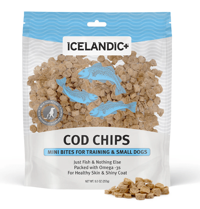 Icelandic+ Cod Mini Fish Chips Treats For Dogs - Pets Drug Mart