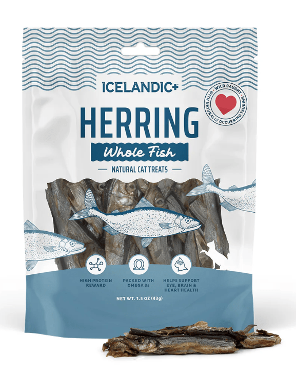 Icelandic+ Herring Whole Fish Treat for Cats - Pets Drug Mart