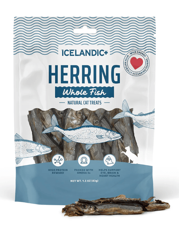 Icelandic+ Herring Whole Fish Treat for Cats - Pets Drug Mart