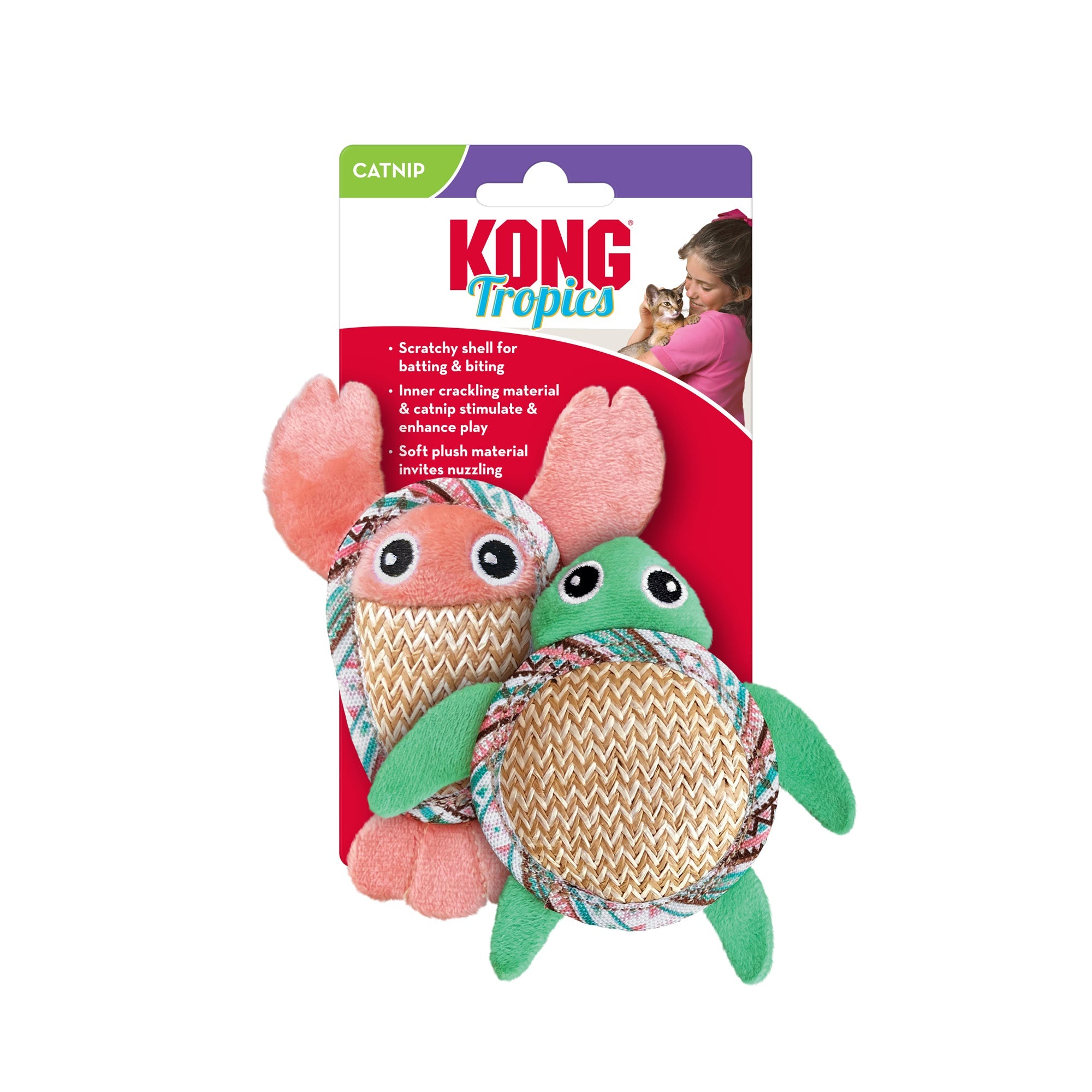 KONG Tropics Catnip Toy - Pets Drug Mart