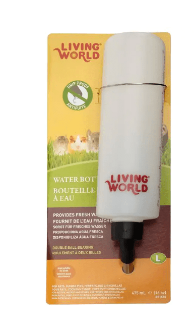 Living World Plastic Water Bottle - Pets Drug Mart