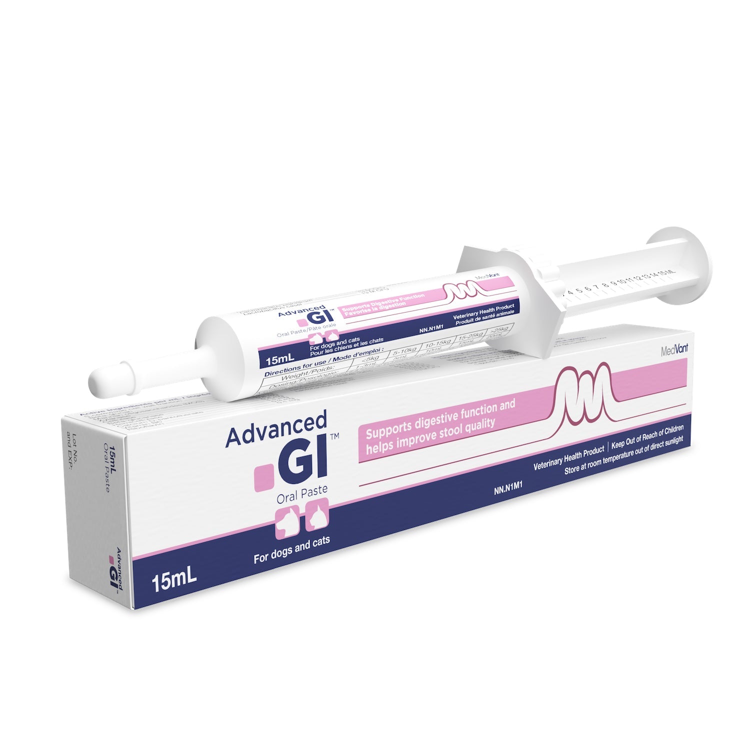 MedVant Advanced GI Oral Paste Syringe - Pets Drug Mart