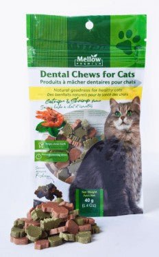 Mellow Premium Catnip Fish-shaped Cat Dental Chew with Shrimp Flavour - Pets Drug Mart