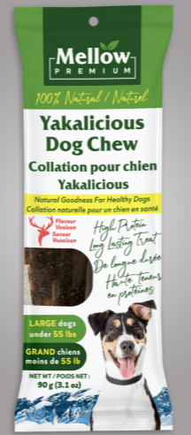 Mellow Premium Yakalicious Dog Chew - Venison Flavor - Pets Drug Mart