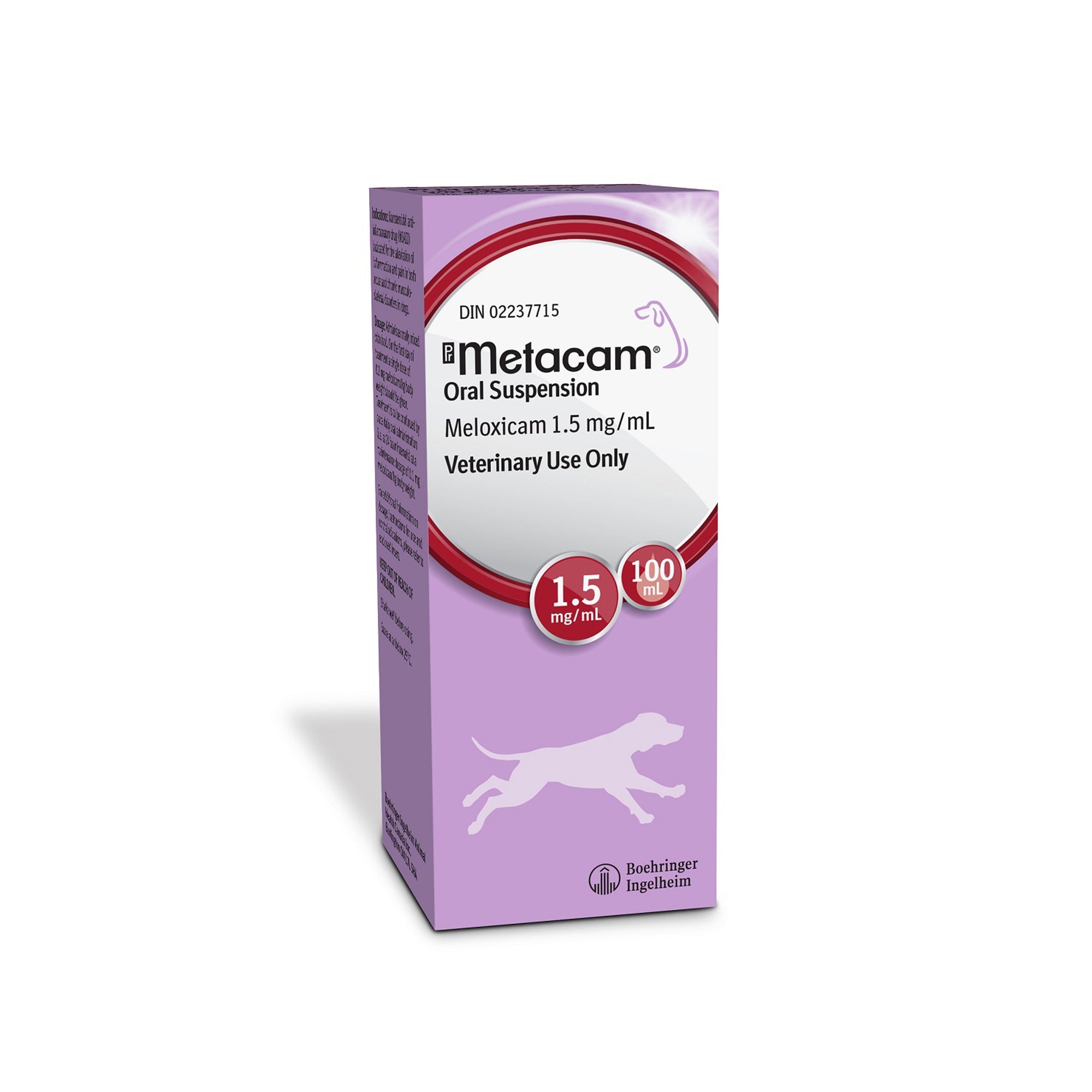 Metacam (meloxicam) 1.5 mg/mL Oral Suspension for Dogs - Pets Drug Mart