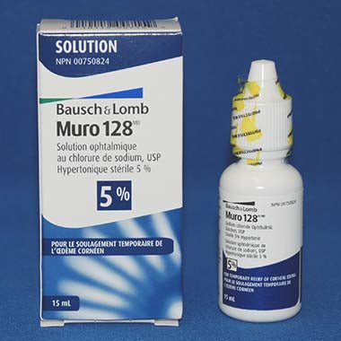 Muro 128 (sodium chloride 5%) Opthalmic Solution - Pets Drug Mart