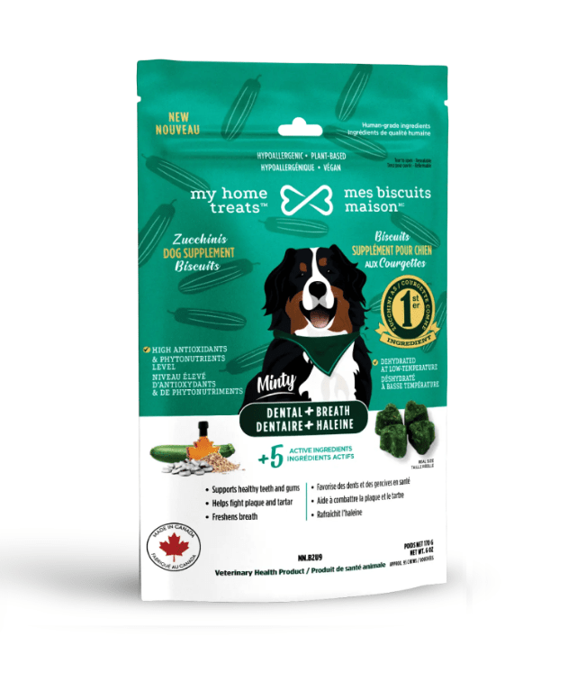 My Home Treats Dental + Breath Supplement Treats for Dogs - Pets Drug Mart