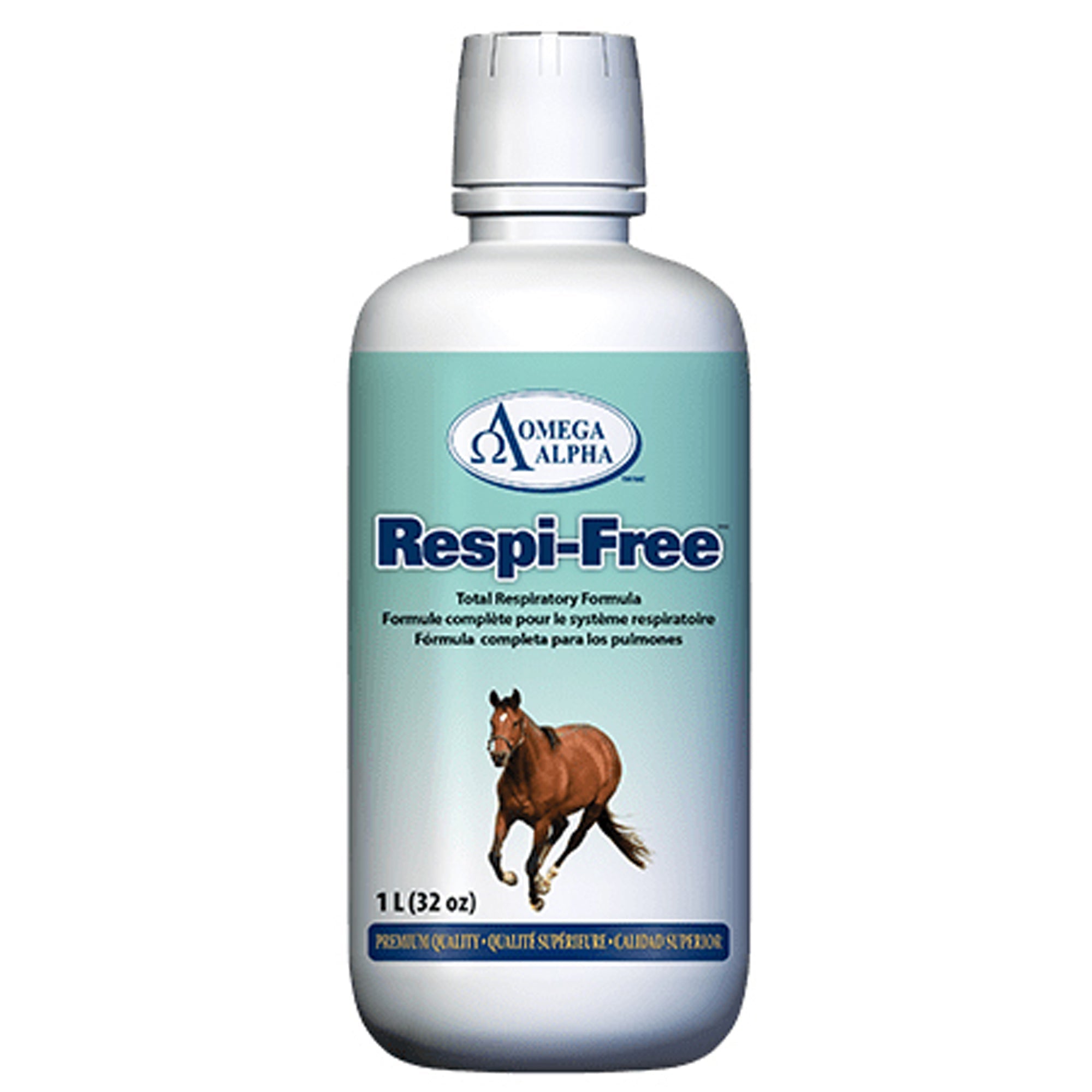 Omega Alpha Equine Respi - Free Supplement For Horses - Pets Drug Mart