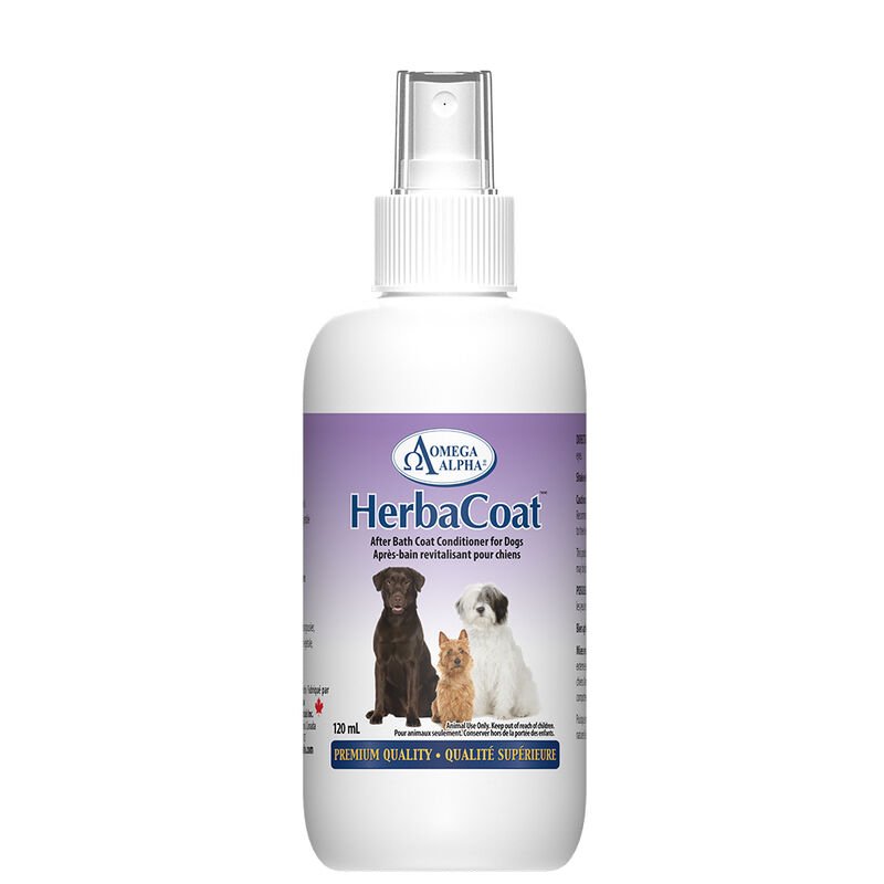 Omega Alpha HerbaCoat After Bath Coat Conditioner for Dogs - Pets Drug Mart