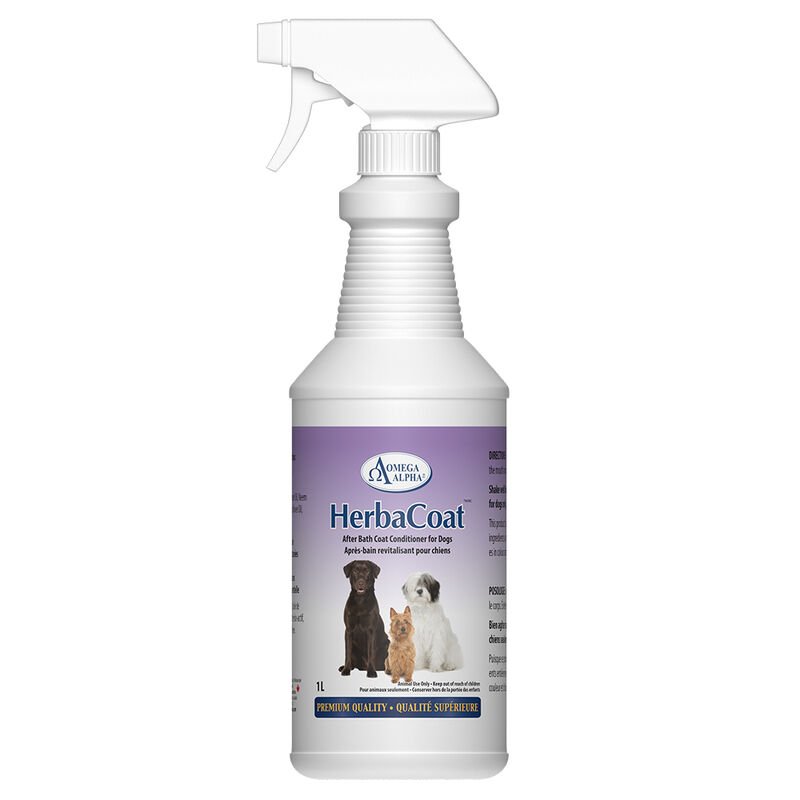 Omega Alpha HerbaCoat After Bath Coat Conditioner for Dogs - Pets Drug Mart